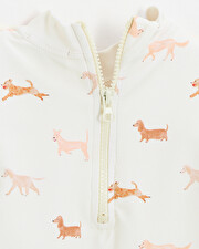 Anti-UV swimsuit Dog print  Natalys