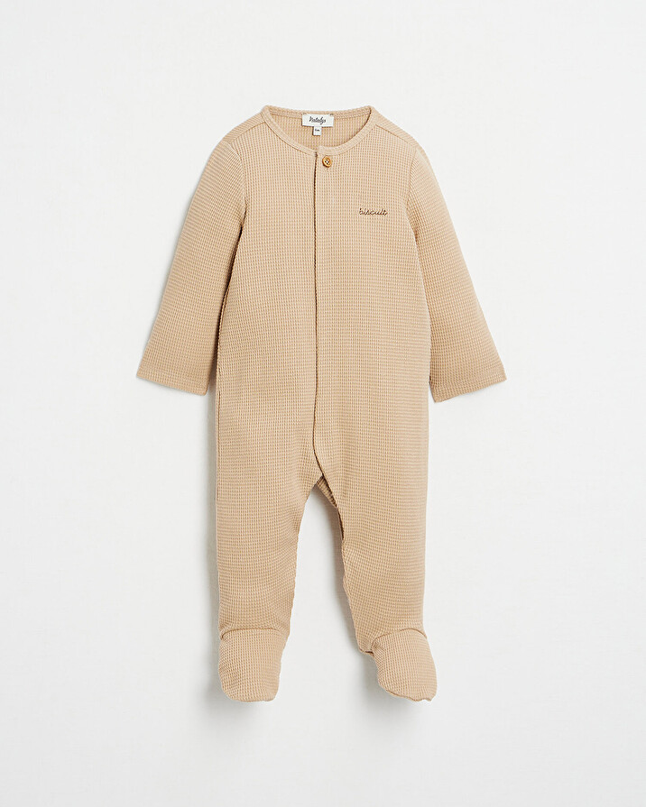 Crossed onesie Camel colour  Natalys