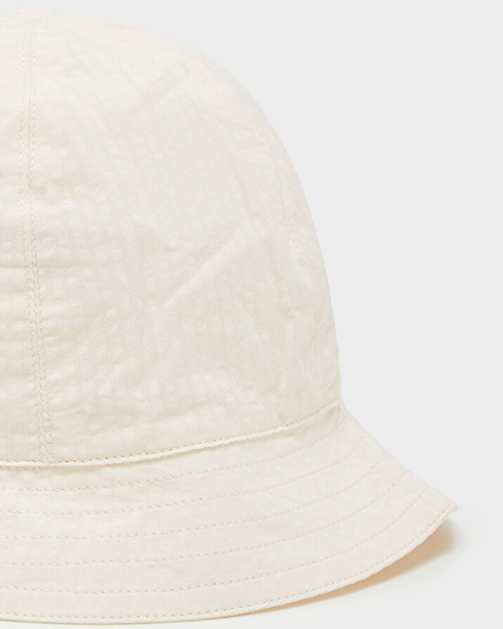Seersucker hat Off-white colour  Natalys