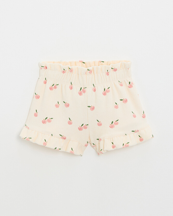 Kid's 2-piece terrycloth pyjamas Apple print  Natalys