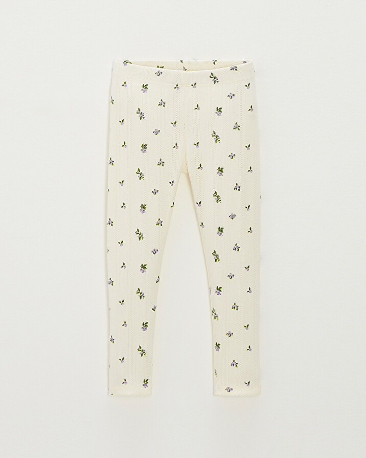 Openwork 2-piece pyjamas Blueberry print  Natalys