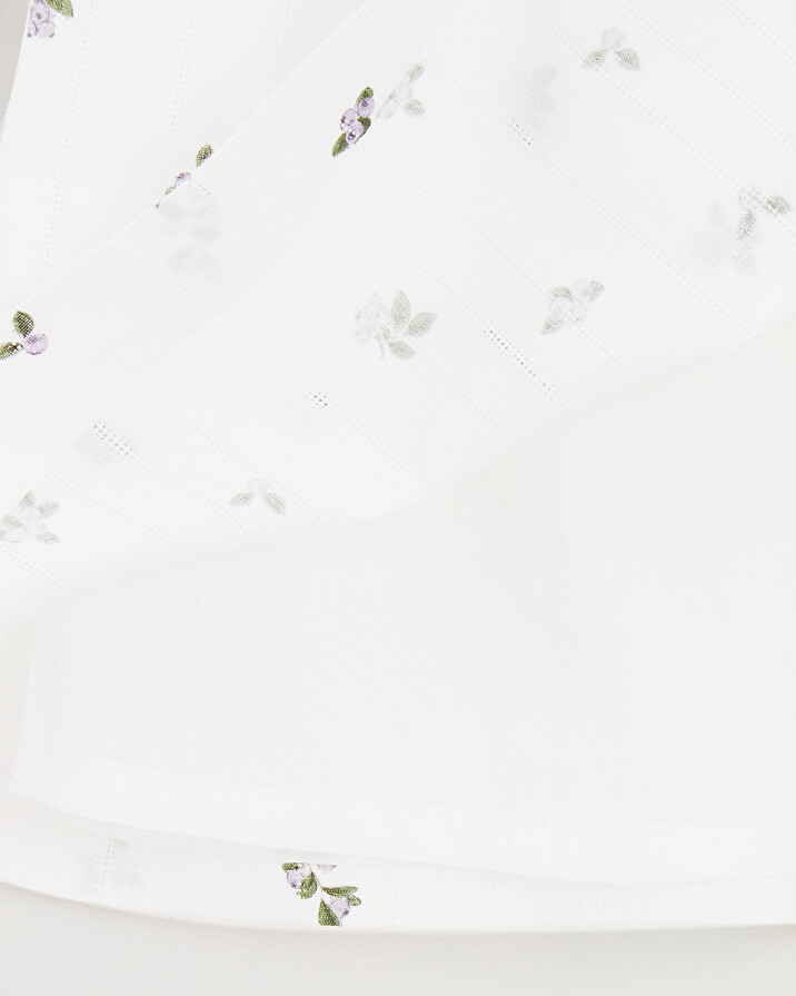 Sleeveless dress Blueberry print  Natalys