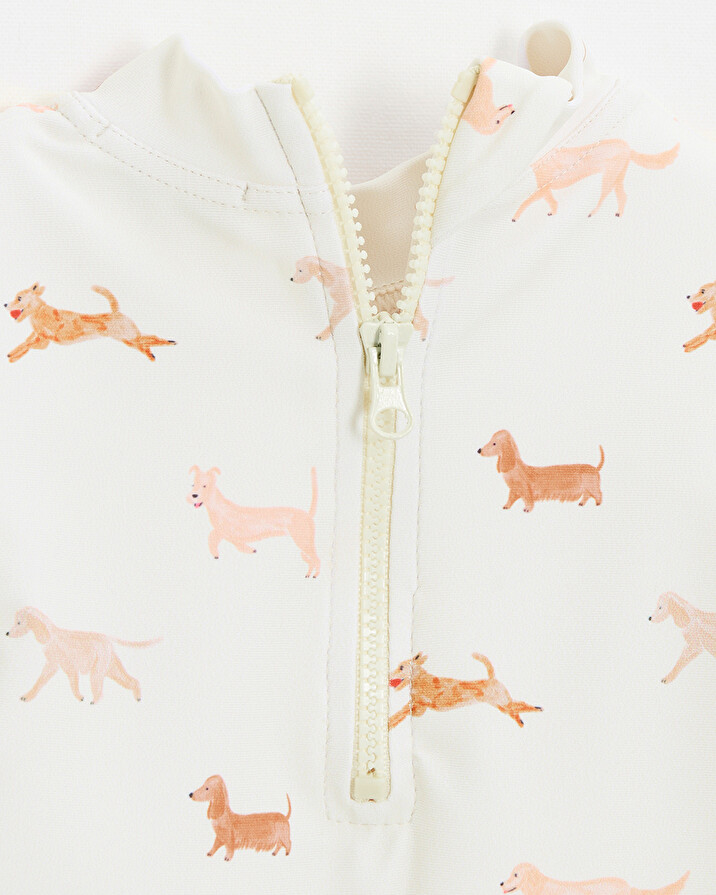 Anti-UV swimsuit Dog print  Natalys