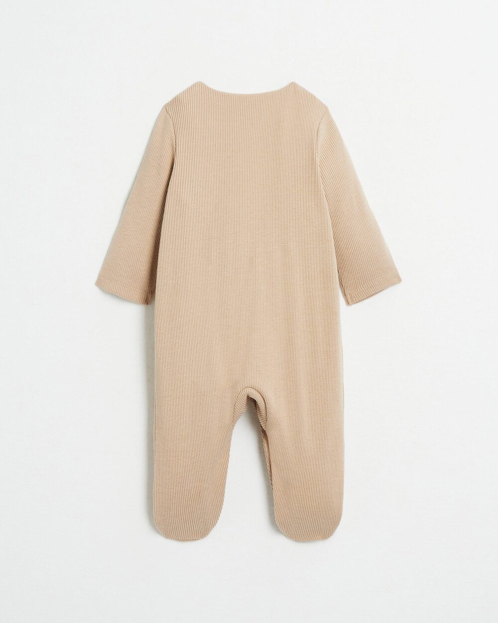 Kitten embroidered onesie Camel colour  Natalys