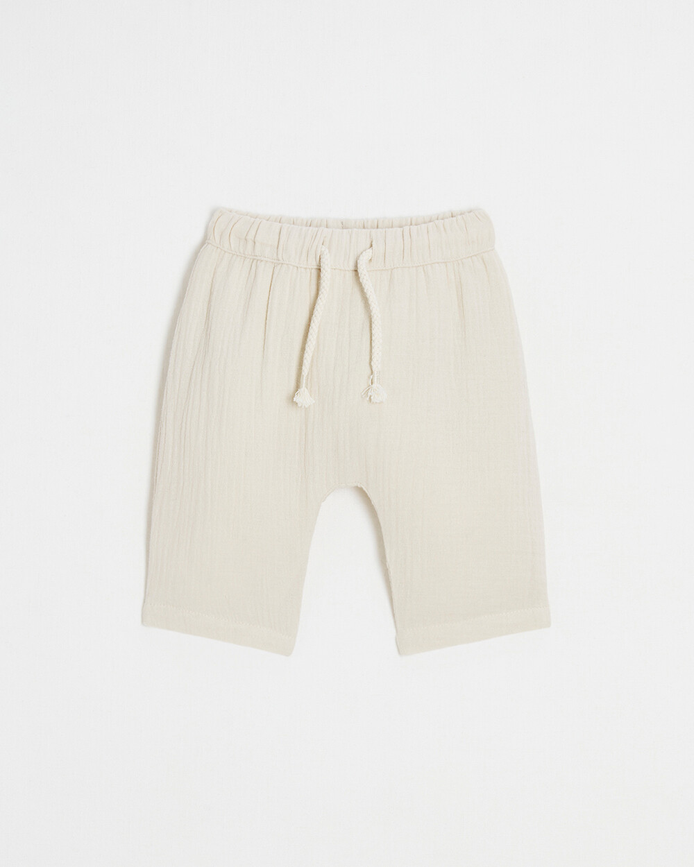 Cotton gauze pants Beige colour  Natalys