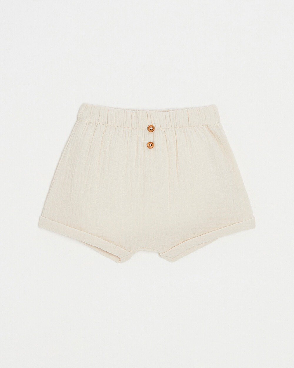 Cotton gauze shorts Beige colour  Natalys