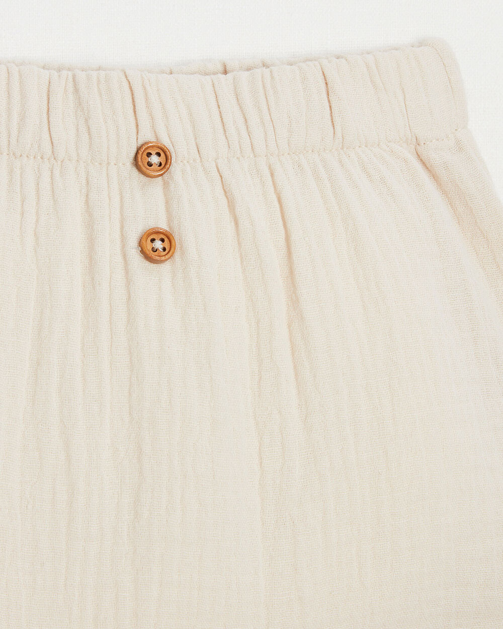 Cotton gauze shorts Beige colour  Natalys