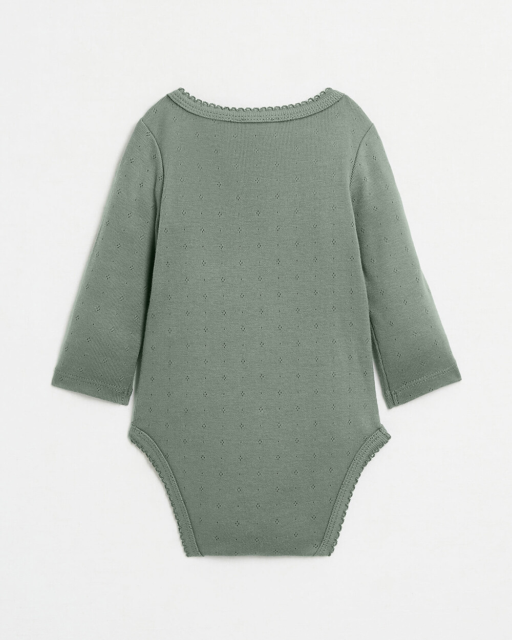 Fancy crossed bodysuit Grey-green colour  Natalys