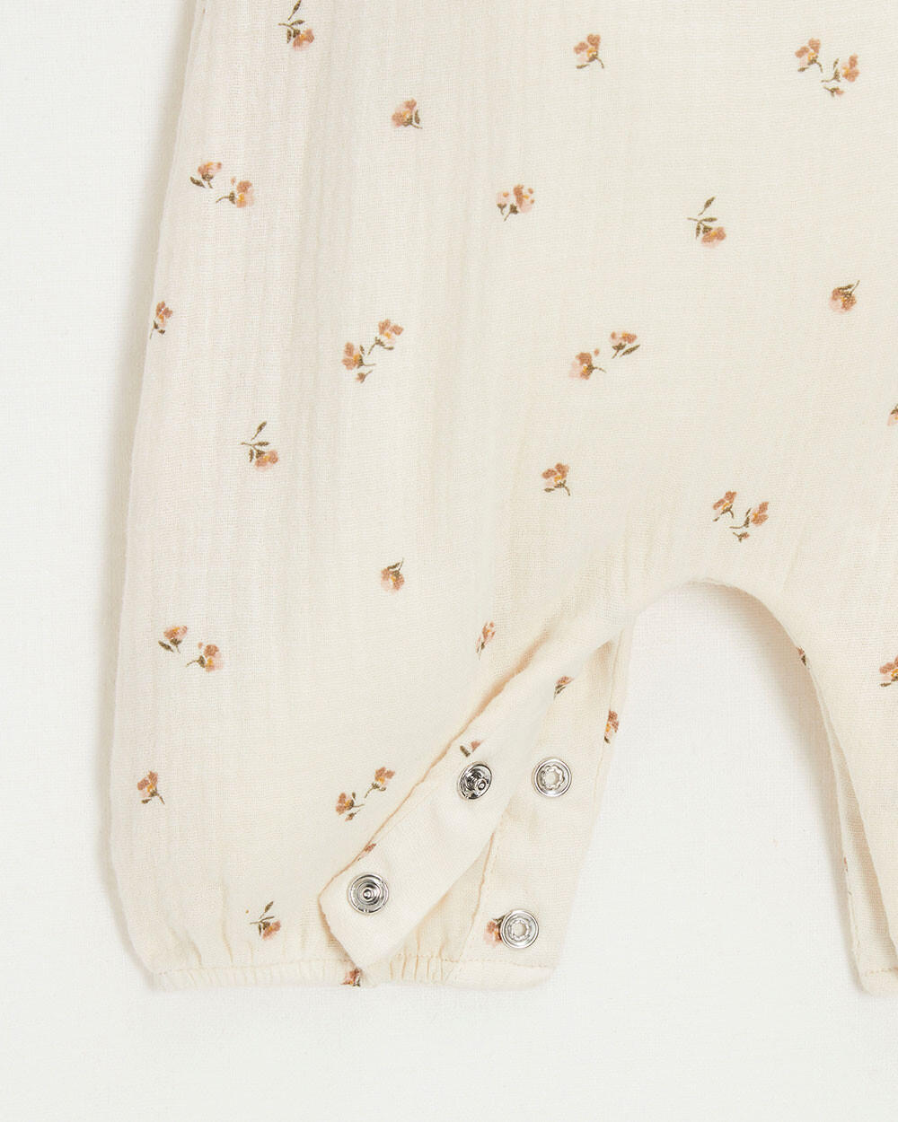Cotton gauze jumpsuit Floral print  Natalys