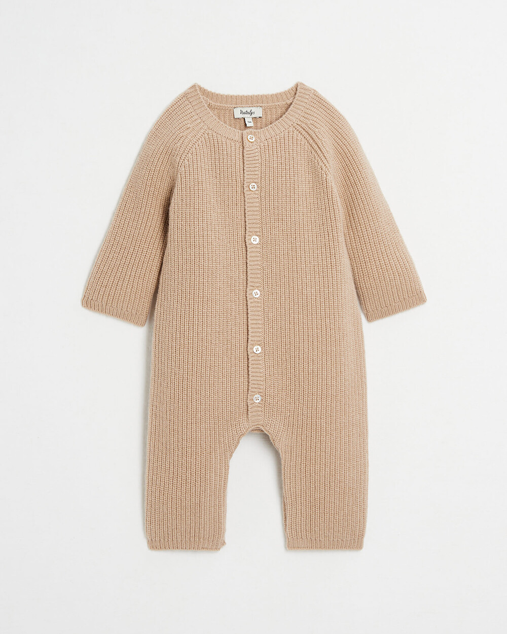 Merino wool jumpsuit Camel colour  Natalys