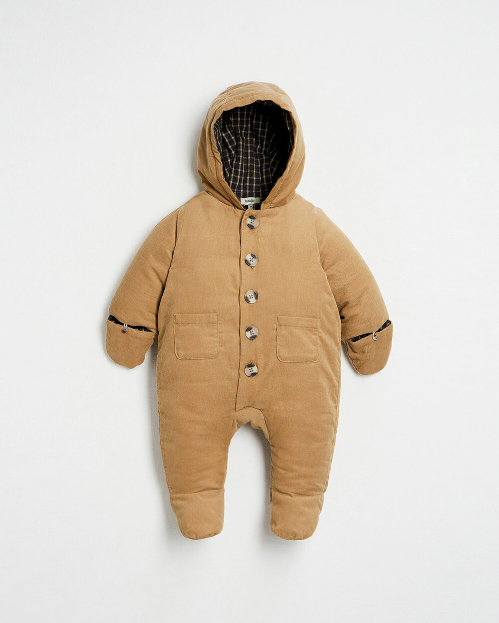 Velvet snow swuit Camel colour  Natalys