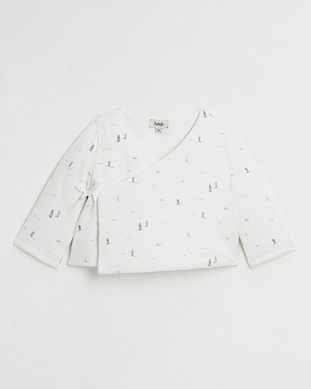 Crossed bra Boat print Natalys
