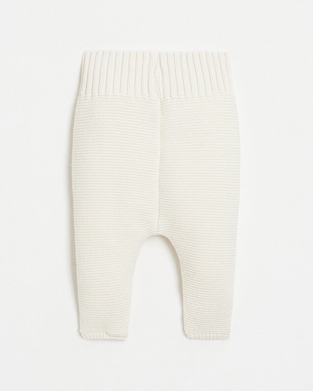Footless knitted pants Off-white colour  Natalys