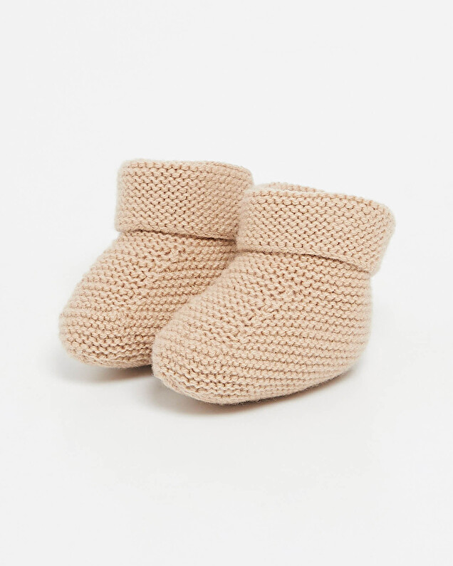 Merino wool slippers Camel colour  Natalys