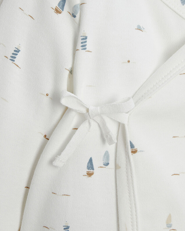 Crossed bra Boat print Natalys