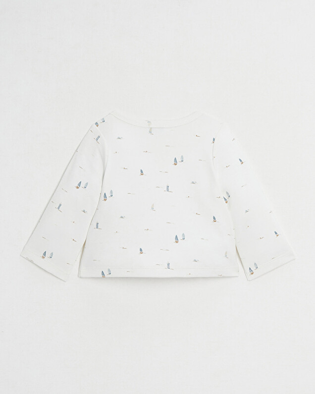 Crossed bra Boat print Natalys