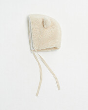 Faux fur hat Natural colour  Natalys