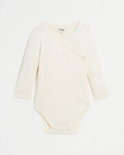 Fancy crossed bodysuit Chalk colour  Natalys