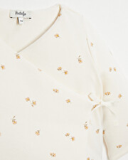 Crossed bra Floral print  Natalys