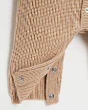 Merino wool jumpsuit Camel colour  Natalys