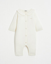 Cashmere knitted jumpsuit Off-white colour  Natalys