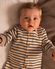 Striped jumpsuit Natural colour  Natalys