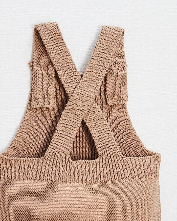 Knitted overalls Camel colour  Natalys