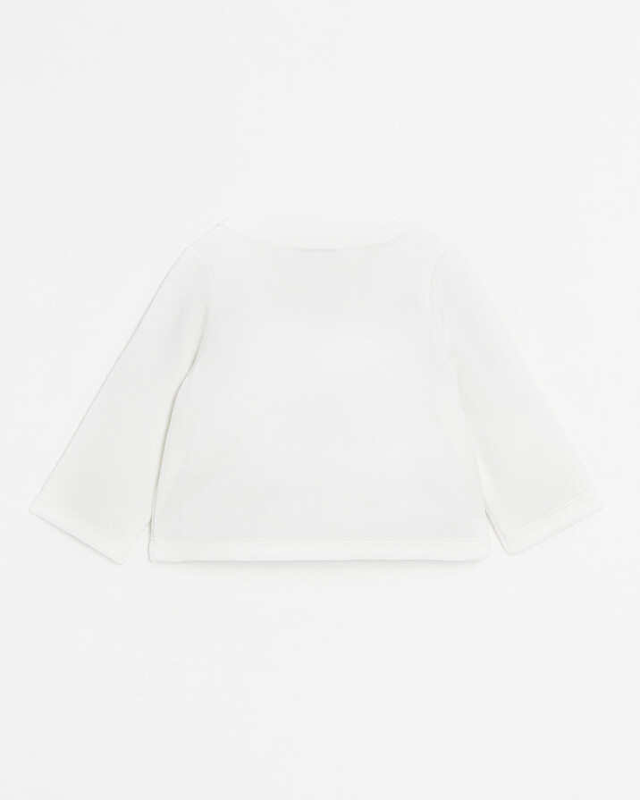 Velvet bra Off-white colour  Natalys