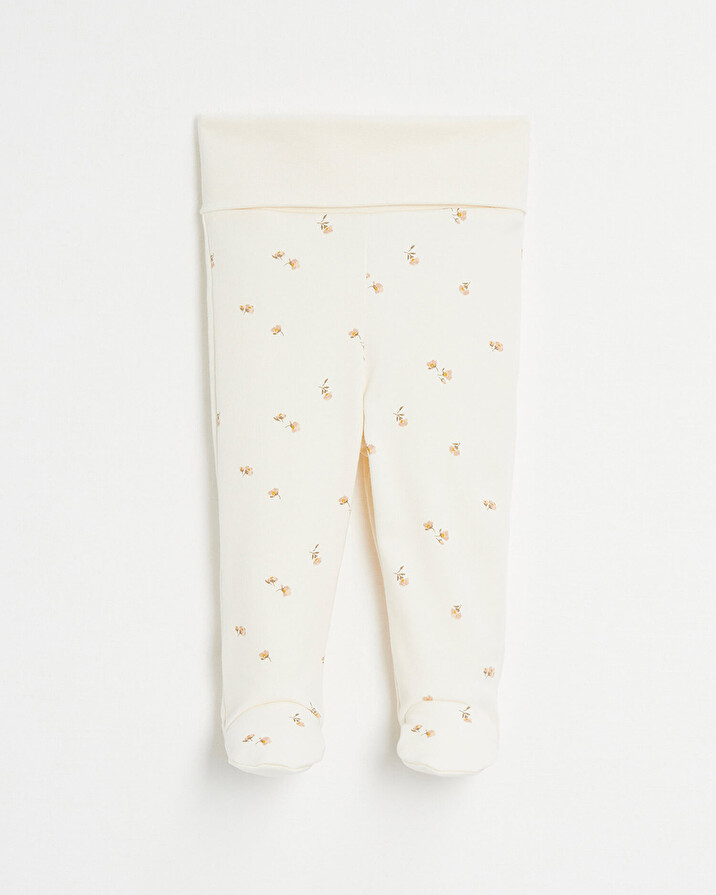 Footed pants Floral print  Natalys