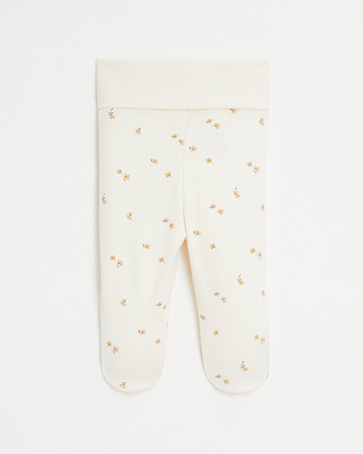 Footed pants Floral print  Natalys