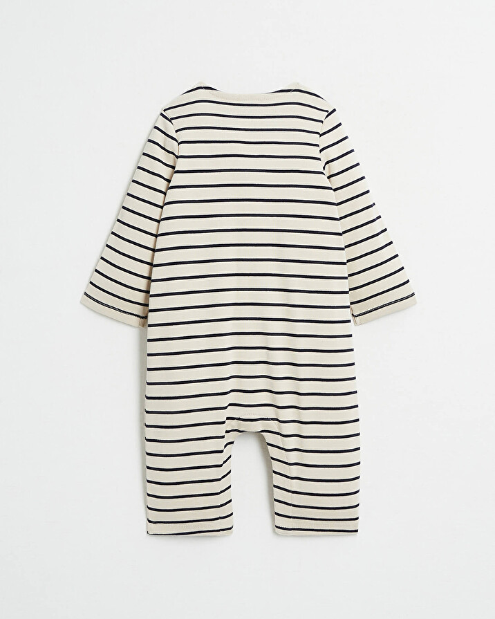 Striped jumpsuit Natural colour  Natalys