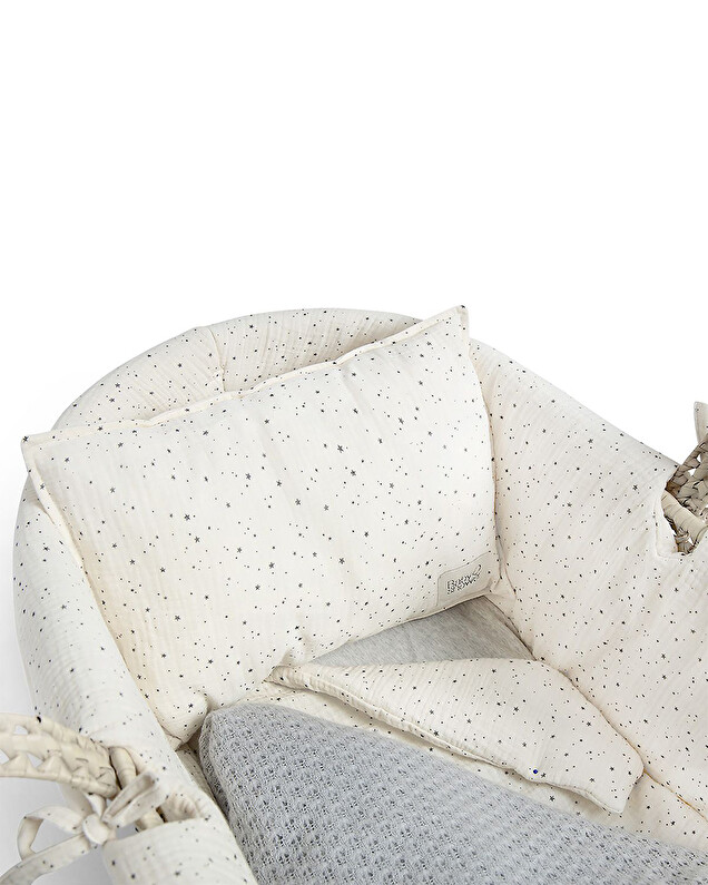 Bassinet set Vanilla sky colour  Babyshower