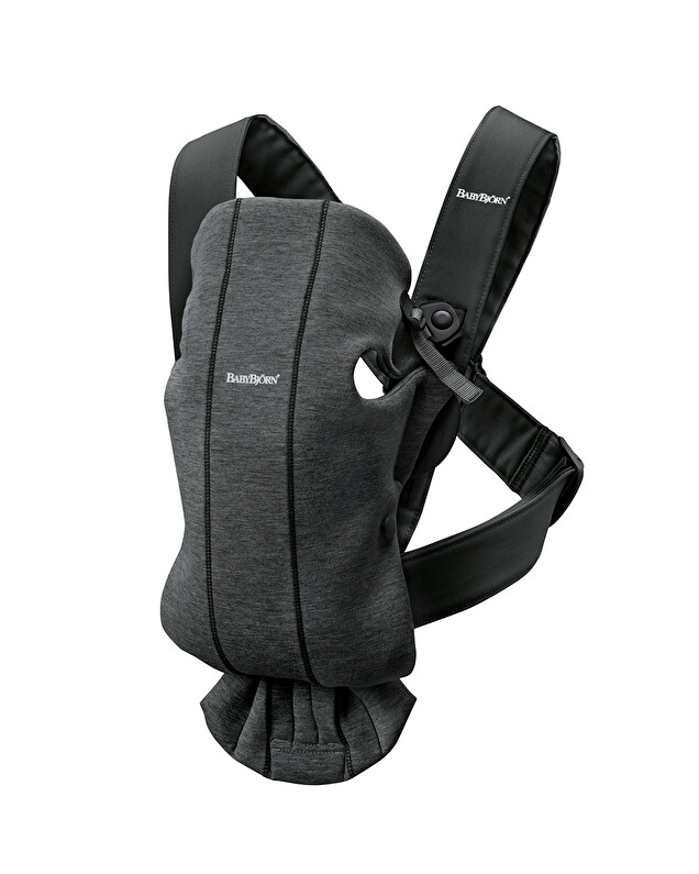 Mini Jersey 3D baby carrier Charcoal grey Babybjörn