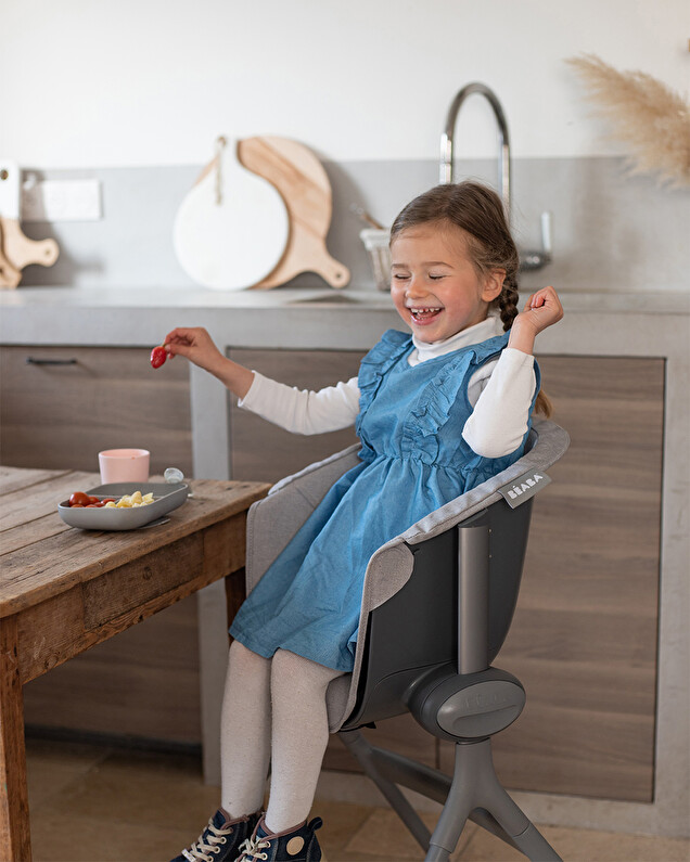 Junior Up&Down high chair seat cushion Grey colour  Béaba
