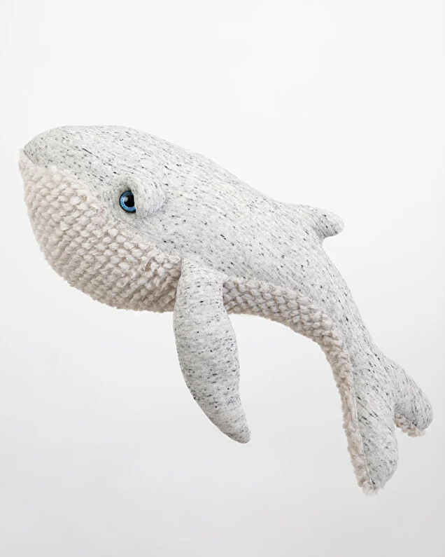 56 cm whale plush Original colours Bigstuffed