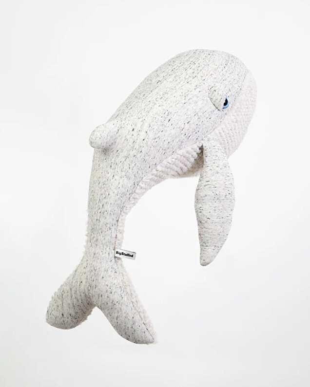 Whale plush 83 cm Original colours Bigstuffed