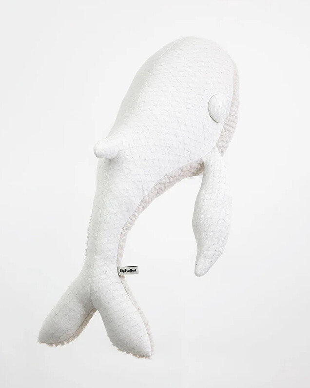 Whale plush 83 cm Albino colours Bigstuffed