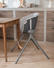 Junior Up&Down high chair seat cushion Grey colour  B&eacute;aba