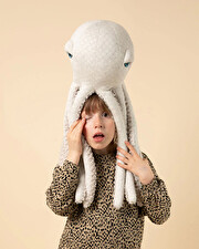 Octopus plush 56 cm Albino colours  Bigstuffed