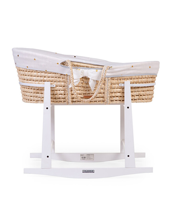 Wooden rocking stand Moise bassinet  Childhome