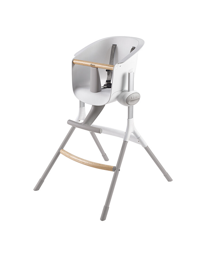 Up&Down high chair White/grey  B&eacute;aba