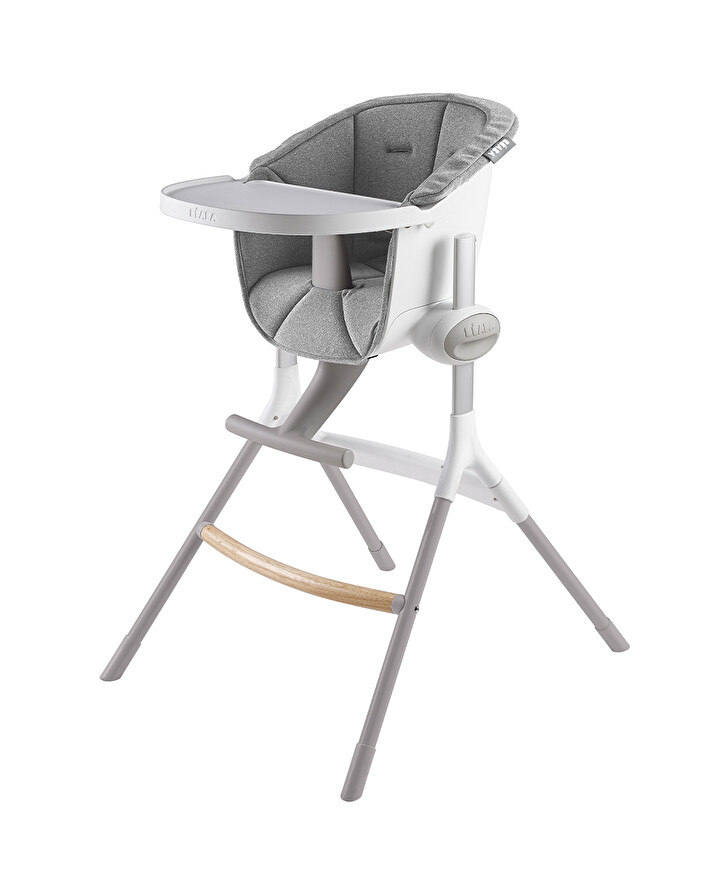 Up&Down high chair seat cushion Grey colour  B&eacute;aba