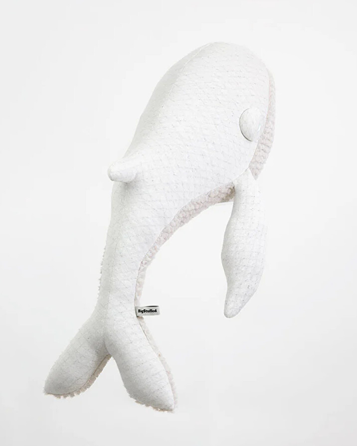 Whale plush 83 cm Albino colours  Bigstuffed