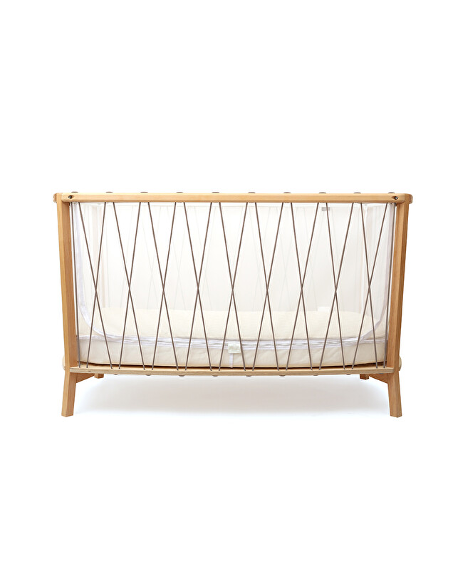 Kimi cot bed 60x120 cm Hazelnut colour Charlie Crane