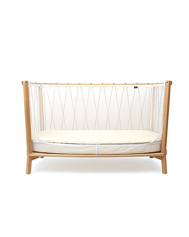 Kimi cot bed 60x120 cm Hazelnut colour Charlie Crane