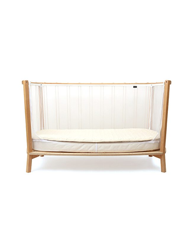 Kimi cot bed 60x120 cm Hazelnut colour Charlie Crane