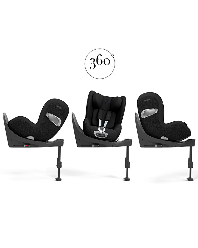 Sirona T i-Size car seat Sepia black Cybex