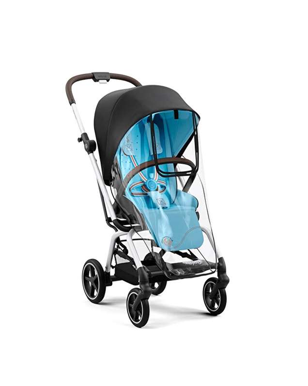 Eezy S Twist+2 rain cover Transparent colour Cybex