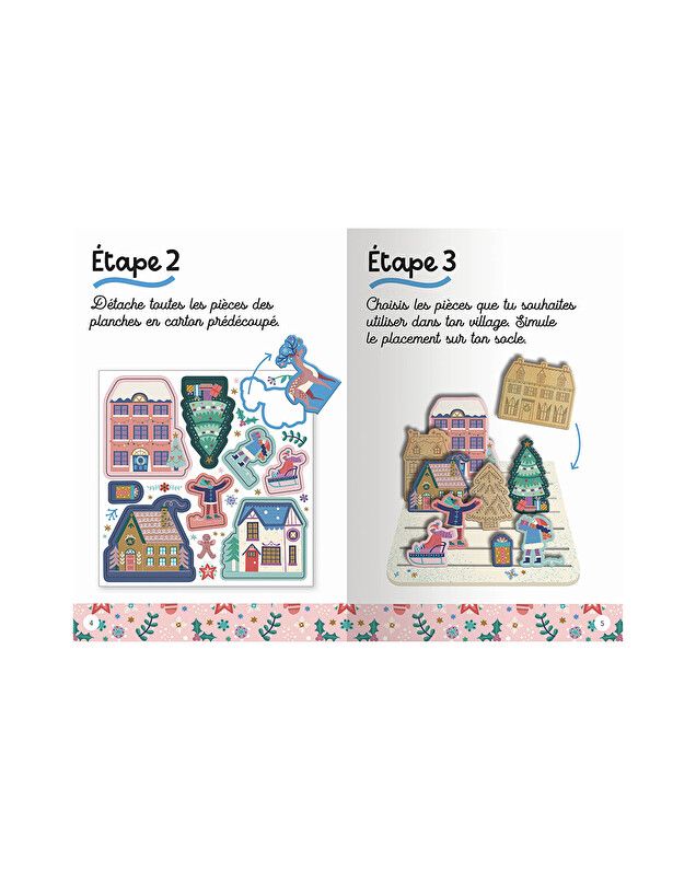 My pretty winter village My pretty winter village  Auzou