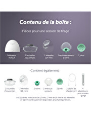 Set of 2 breast cushions Size 19 mm  Elvie